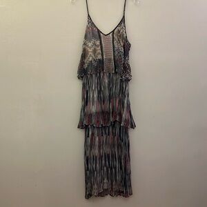 Anthropologie Boho Midi Dress